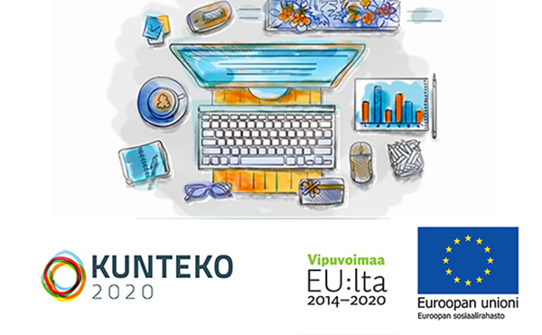 Kunteko saa tukea Euroopan sosiaalirahastosta (ESR).