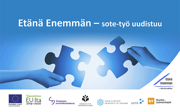 Etänä enemmän hanke saa rahoitusta sosiaali- ja terveysministeriöstä.