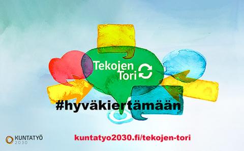 Kuntatyö2030 ylläpitää Tekojen Toria #hyväkiertämään